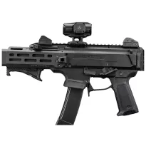 Strike Industries - Powiększony lejek magazynka do pistoletu maszynowego CZ Scorpion EVO - Czarny - SI-CEVO-MAGWELL - 5