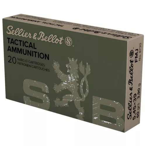 Am. Kul. Sellier&Bellot - 5,45x39 FMJ 3,9g - Opk. 20 szt.