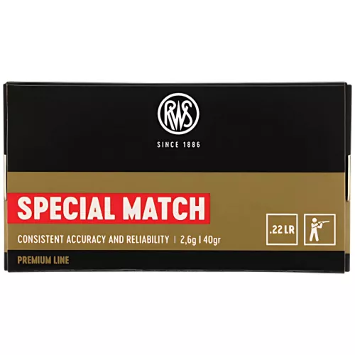 Am. B. Z. RWS Special Match - .22 LR 40gr Match - Opk. 50 szt.
