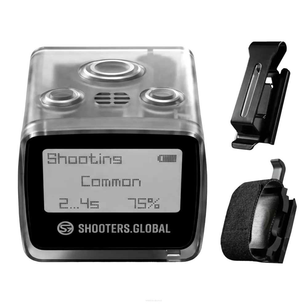 SG Timer GO z klipsami Quick Release do pasa + Pocket