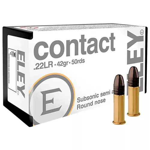 Am. B. Z. Eley Contact Subsonic - .22 LR 42gr Subsonic - Opk. 50 szt.