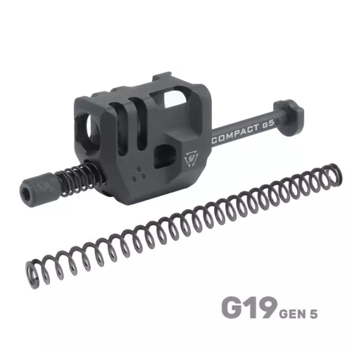 Strike Industries - Kompensator Mass Driver Comp do Glock 19 gen. 5 - SI-G5-MDCOMP-C
