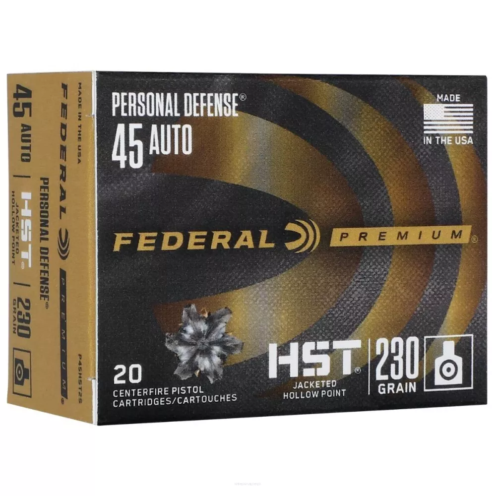 Am. Kul. Federal Hydra-Shok - .45 ACP 230gr JHP - opk. 50 szt.