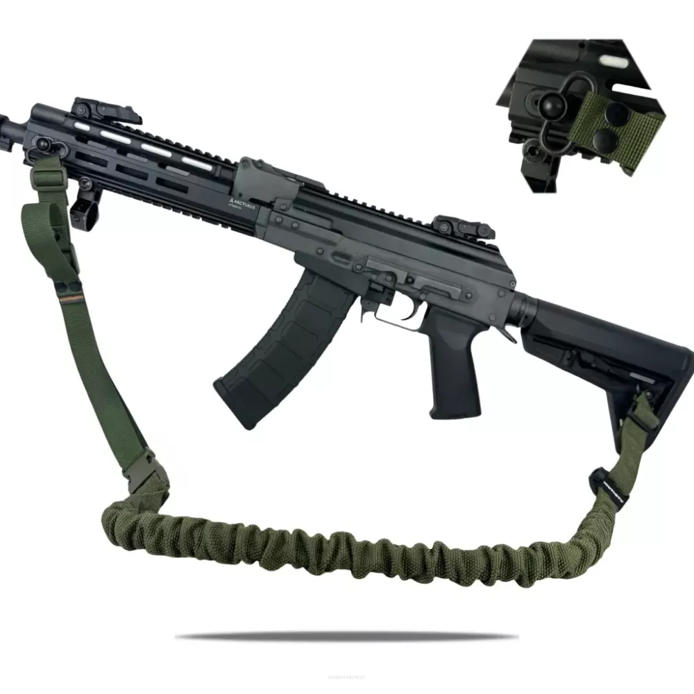 Ragnarok - Elastyczny dwupunktowy pas FORSETI QD Gen. II - OD Green / Olive