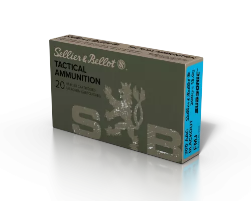 Am. Kul. Sellier&Bellot - .300 AAC Blackout 13g / 200grs FMJ - Opk. 20 szt.
