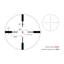 Vortex - Luneta celownicza Crossfire II 1-4x24 30 mm V-Brite - CF2-31037 - 8