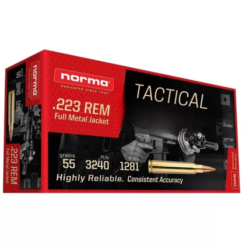Am. Kul. Norma Tactical - .223 Rem 55gr FMJ - Opk. 30 szt.