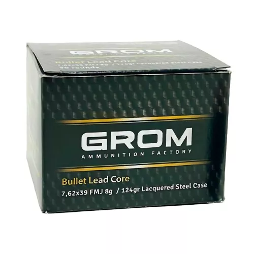 Am. Kul. Grom - 7,62x39 8 g FMJ - Opk. 50 szt.