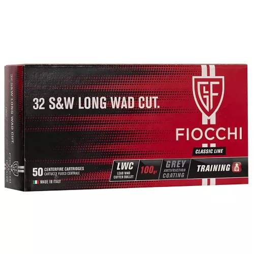 Am. Kul. Fiocchi LWC - .32 S&W 100gr LWC - Opk. 50 szt.