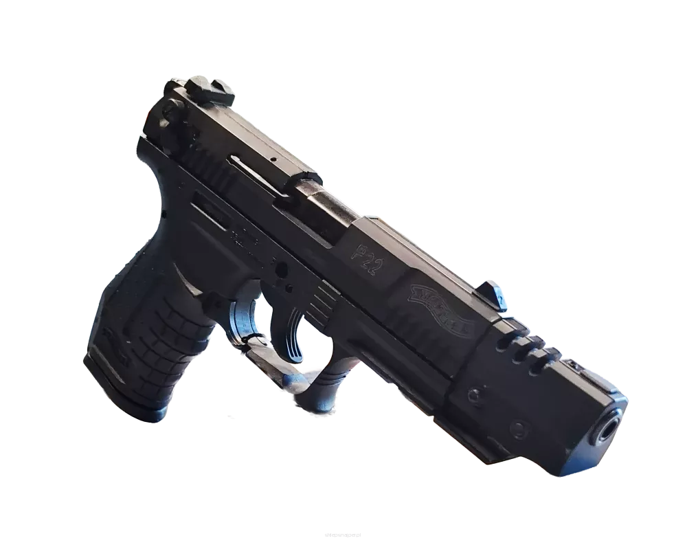 Pistolet Walther P22 - kal. .22 lr - Kompensator - Używany