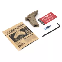 Strike Industries - Chwyt Link Angled HandStop with Cable Management System - M-LOK / KeyMod - FDE - SI-AR-HSFG-FDE - 2