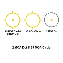 Kolimator Holosun HE503R-GD Gold Dot - Montaż niski i 1/3 Co-witness - Multi Reticle - 5