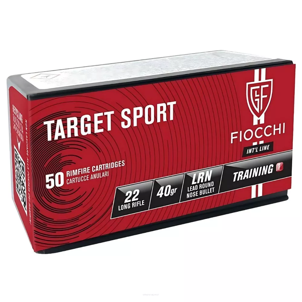 Am. B. Z. Fiocchi Target Sport - .22 LR 40gr Target - Opk. 50 szt.