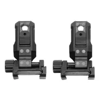 Strike Industries - Przyrządy Celownicze Strike Polymer Backup Sights - Składane - Picatinny - Czarne - SI-SPBUS - 3