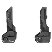 Strike Industries - Przyrządy Celownicze Strike Polymer Backup Sights - Składane - Picatinny - Czarne - SI-SPBUS - 4