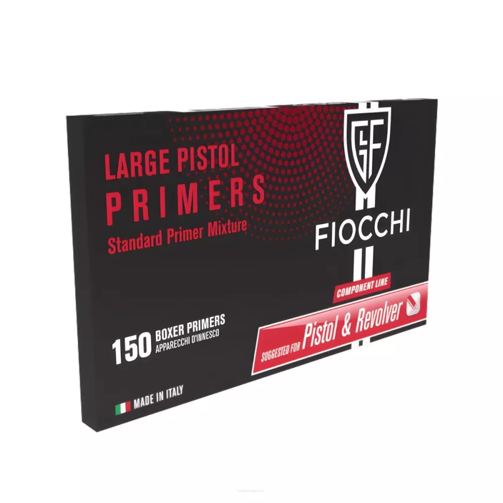 FIOCCHI - Spłonki pistoletowe - Brass - 150 szt.