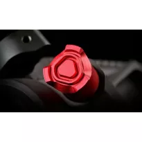 Strike Industries - Dosyłacz zamka Strike Forward Assist do karabinka AR-15 - Czerwony - SI-AR-S-FA-RED - 5