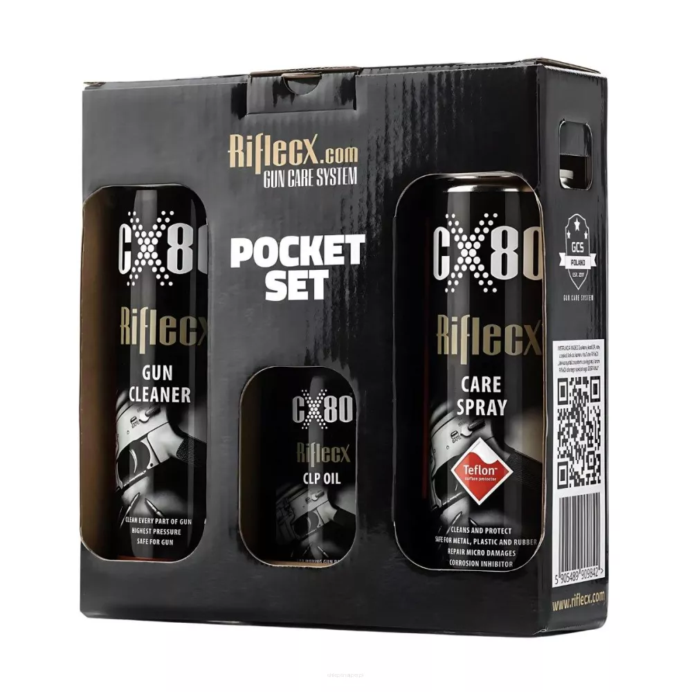 RifleCX - Zestaw do czyszczenia Pocket Set