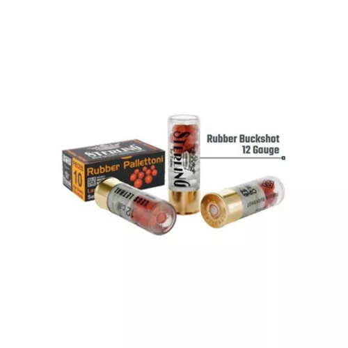 Am. Spec. Sterling nabój gumowy - 12/70 4,2g nabój gumowy buckshot - Opk. 10 szt.