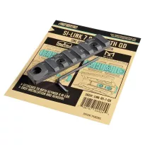 Strike Industries - Szyna LINK KeyMod / M-LOK 7 bramek + QD - Czarny - LINK-RS-7-QD - 4