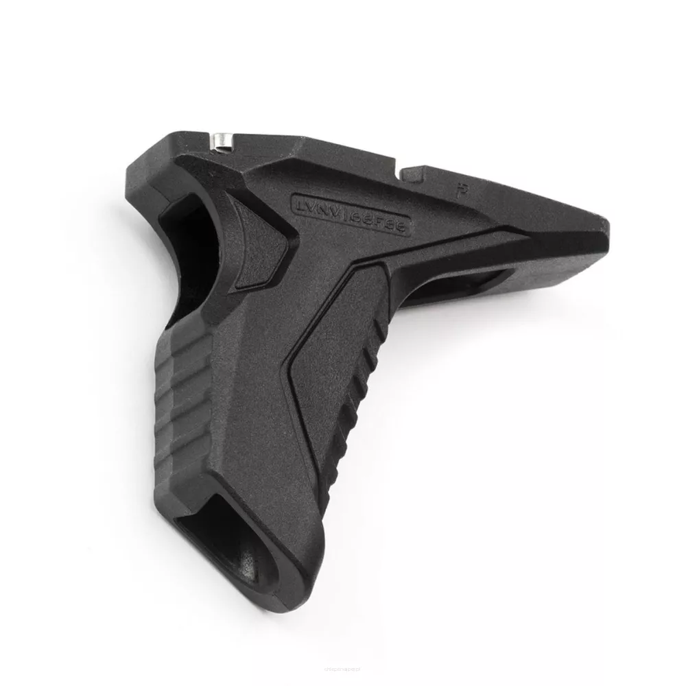Strike Industries - Chwyt Link Angled HandStop with Cable Management System - M-LOK / KeyMod - Czarny - SI-AR-HSFG-BK