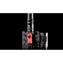 Strike Industries - Montaż zawieszenia Port Link Angled KeyMod / M-LOK QD Mount - Czerwony - SI-LINK-AQD-RED - 3