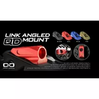 Strike Industries - Montaż zawieszenia Port Link Angled KeyMod / M-LOK QD Mount - Czerwony - SI-LINK-AQD-RED - 6