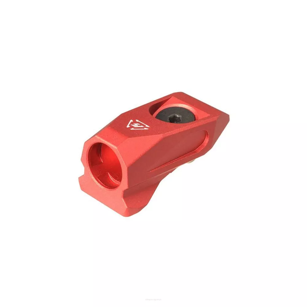 Strike Industries - Montaż zawieszenia Port Link Angled KeyMod / M-LOK QD Mount - Czerwony - SI-LINK-AQD-RED