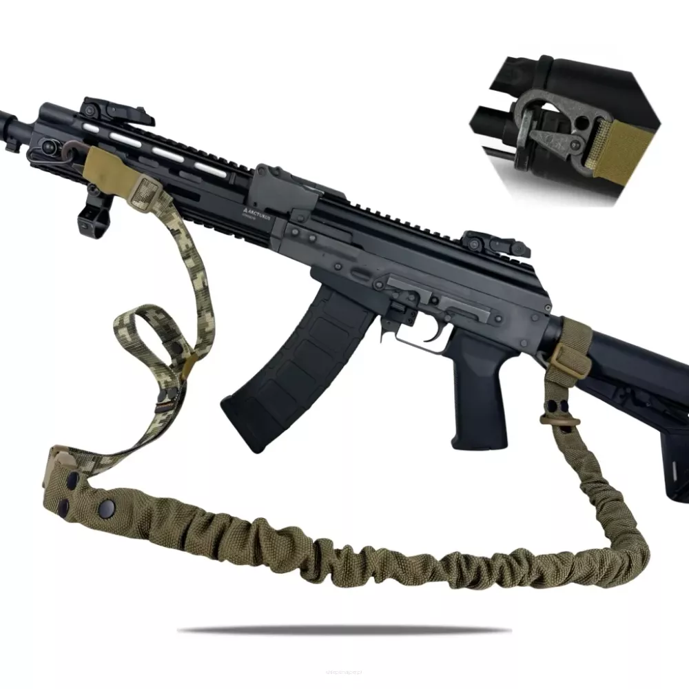 Ragnarok - Elastyczny dwupunktowy pas FORSETI H&K - Coyote & Pixel