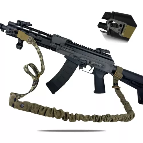 Ragnarok - Elastyczny dwupunktowy pas FORSETI H&K - Coyote & Pixel