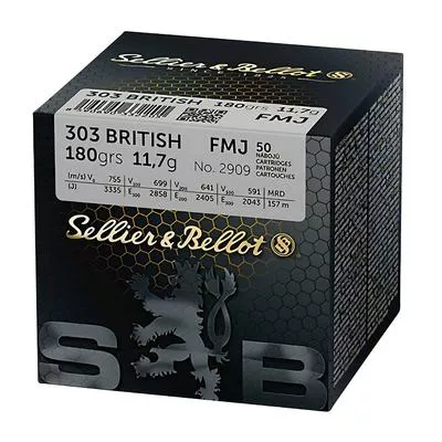 Am. Kul. Sellier&Bellot FMJ - .303 British 11,7g FMJ