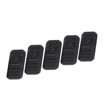 Strike Industries - Ochronne zaślepki Link Cover pod M-LOK/Keymod - 5 szt. - Czarne - SI-LINK-COVER-BK - 2