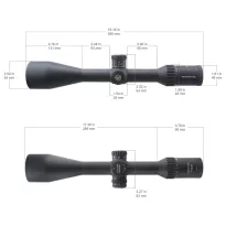 Luneta Vector Optics Continental X8 4-32x56 SFP - 30 mm - BLK - SCOL-T51 - 5