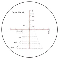 Luneta Vector Optics Continental X8 4-32x56 SFP - 30 mm - BLK - SCOL-T51 - 10
