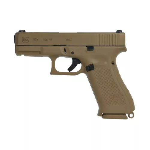 Pistolet Glock 19X Coyote (Trytowe Przyrządy) - 47197