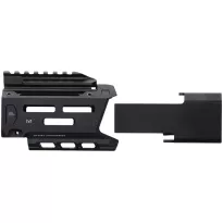 Strike Industries - Łoże CZ Scorpion 3+ Micro - M-LOK - Czarne - SI-CEVO-3PLUS-MHG-BK - 3