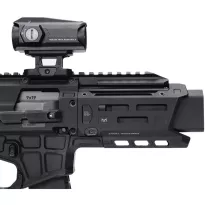 Strike Industries - Łoże CZ Scorpion 3+ Micro - M-LOK - Czarne - SI-CEVO-3PLUS-MHG-BK - 4