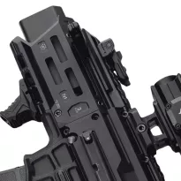 Strike Industries - Łoże CZ Scorpion 3+ Micro - M-LOK - Czarne - SI-CEVO-3PLUS-MHG-BK - 5