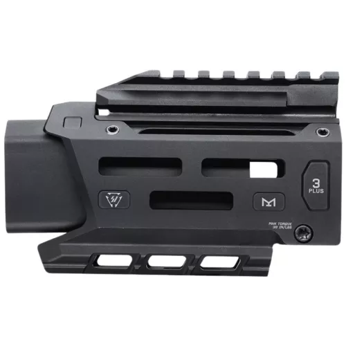 Strike Industries - Łoże CZ Scorpion 3+ Micro - M-LOK - Czarne - SI-CEVO-3PLUS-MHG-BK