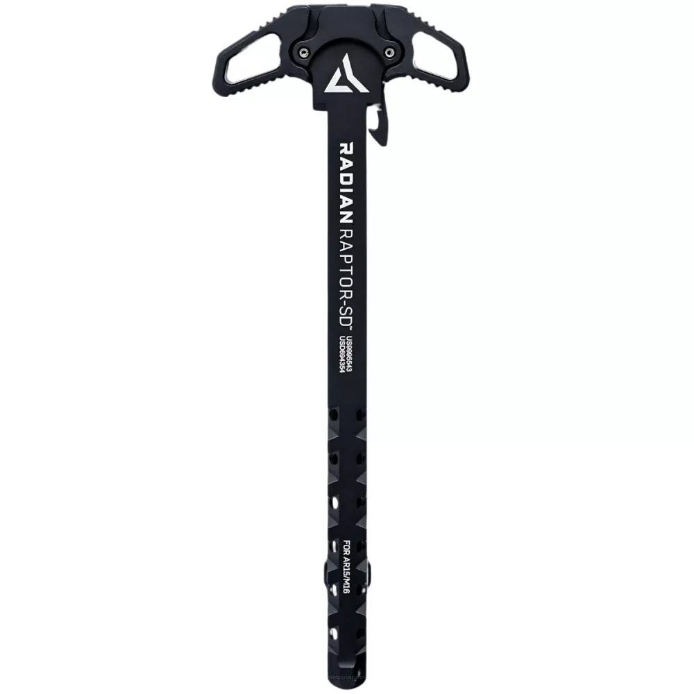 Radian Weapons - Obustronna wentylowana dźwignia przeładowania AR-15 Radian Raptor SD - Czarna - R0006