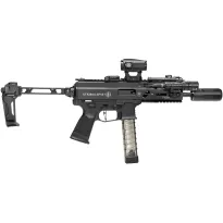 Strike Industries - Adapter montażu kolby Picatinny Strike do Stribog SP9 - Czarny - SI-SP9-PSA-BK - 7