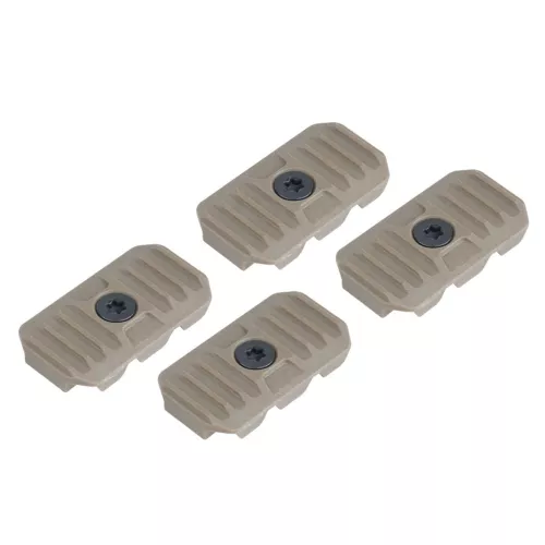 Strike Industries - Osłony szyny z systemem zarządzania kablami - 4 szt. - FDE - SI-AR-CM-COVER-S-FDE
