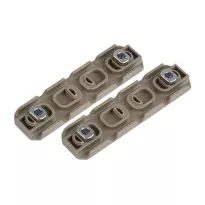 Strike Industries - Osłony szyny z systemem zarządzania kablami - 2 szt. - FDE - SI-AR-CM-COVER-L-FDE - 3