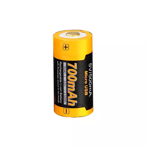 Fenix - Akumulator USB - 16340, RCR123 - 700mAh - ARB-L16-700UP