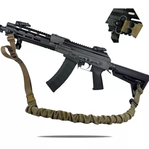 Ragnarok - Elastyczny dwupunktowy pas FORSETI QD Gen. II - Coyote Brown