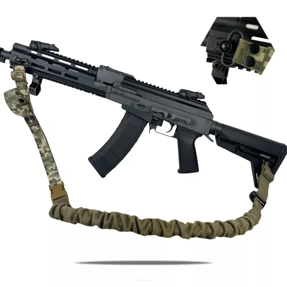 Ragnarok - Elastyczny dwupunktowy pas FORSETI QD Gen. II - Coyote Pixel