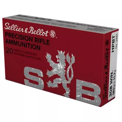 Am. Kul. Sellier&Bellot HPBT (OTM) - .308 Win 11,7g OTM - Opk. 20 szt.
