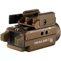 Olight - Latarka pistoletowa z celownikiem laserowym Baldr S - 800 lm - Desert Tan - 4
