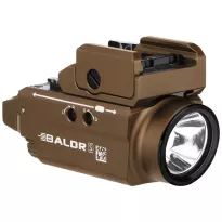 Olight - Latarka pistoletowa z celownikiem laserowym Baldr S - 800 lm - Desert Tan - 6