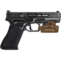 Olight - Latarka pistoletowa z celownikiem laserowym Baldr S - 800 lm - Desert Tan - 12